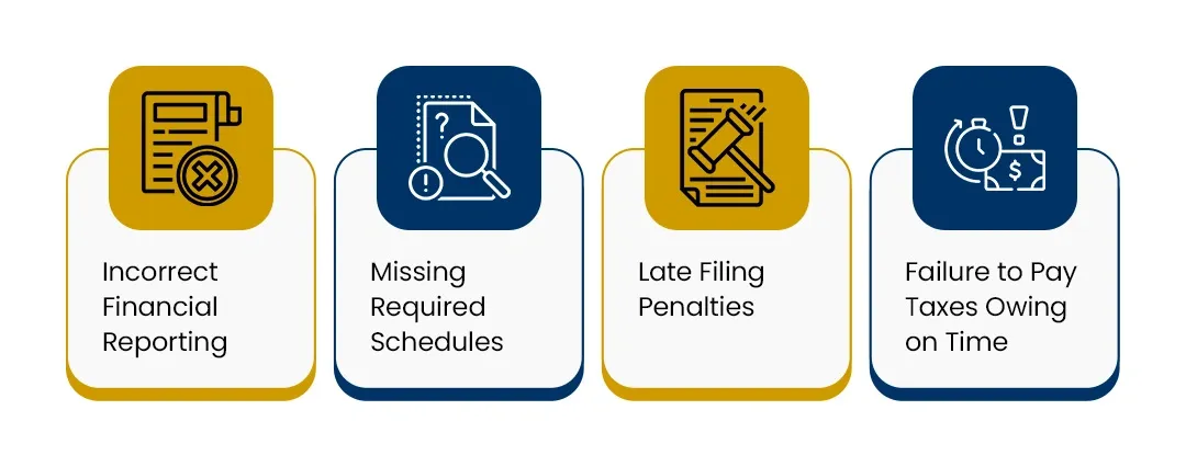 Common Errors in CRA T2 Tax Return Filings
