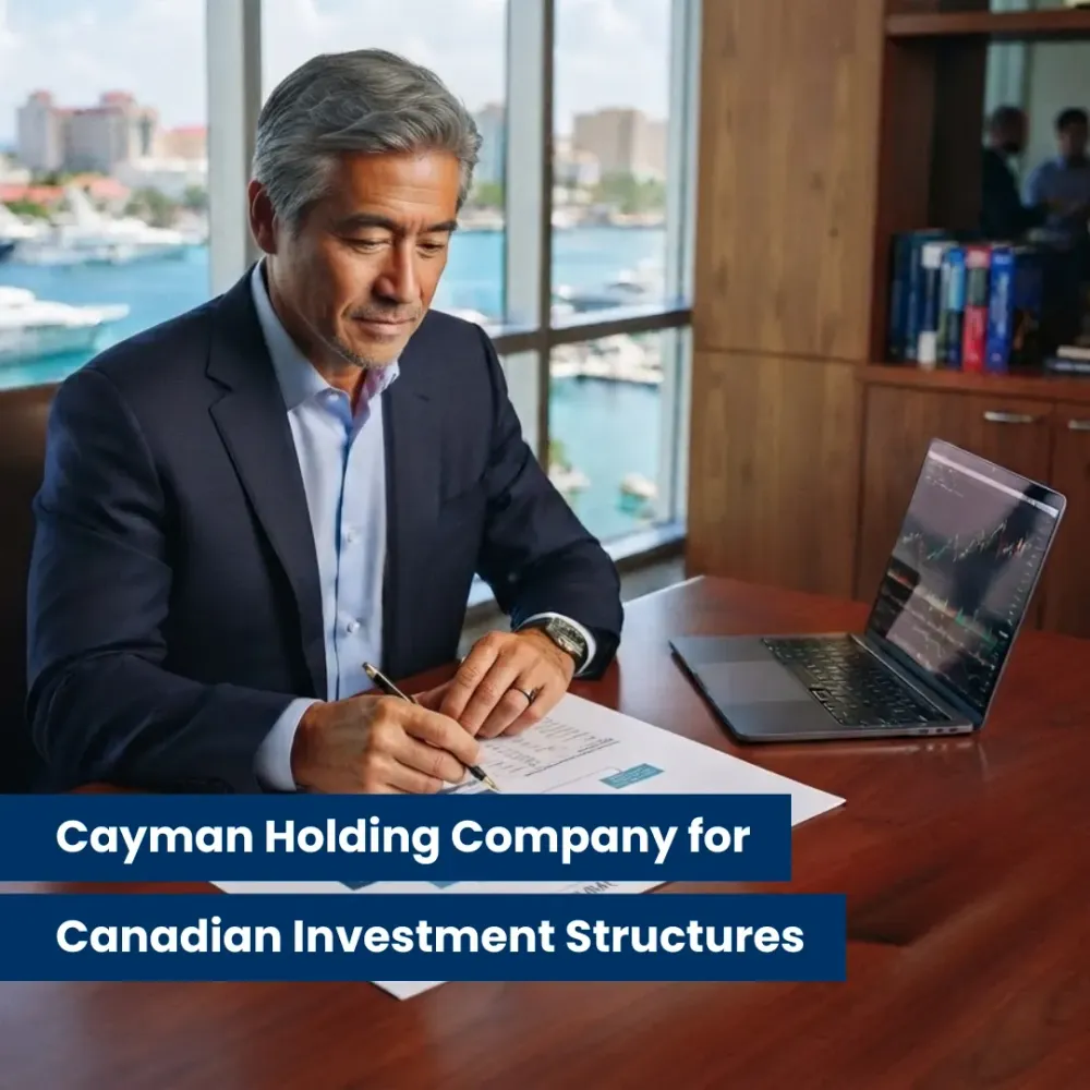 Cayman holding company for Canadian investors