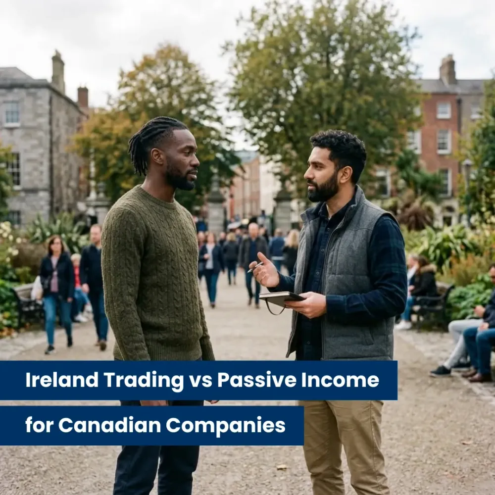 Ireland trading vs passive income