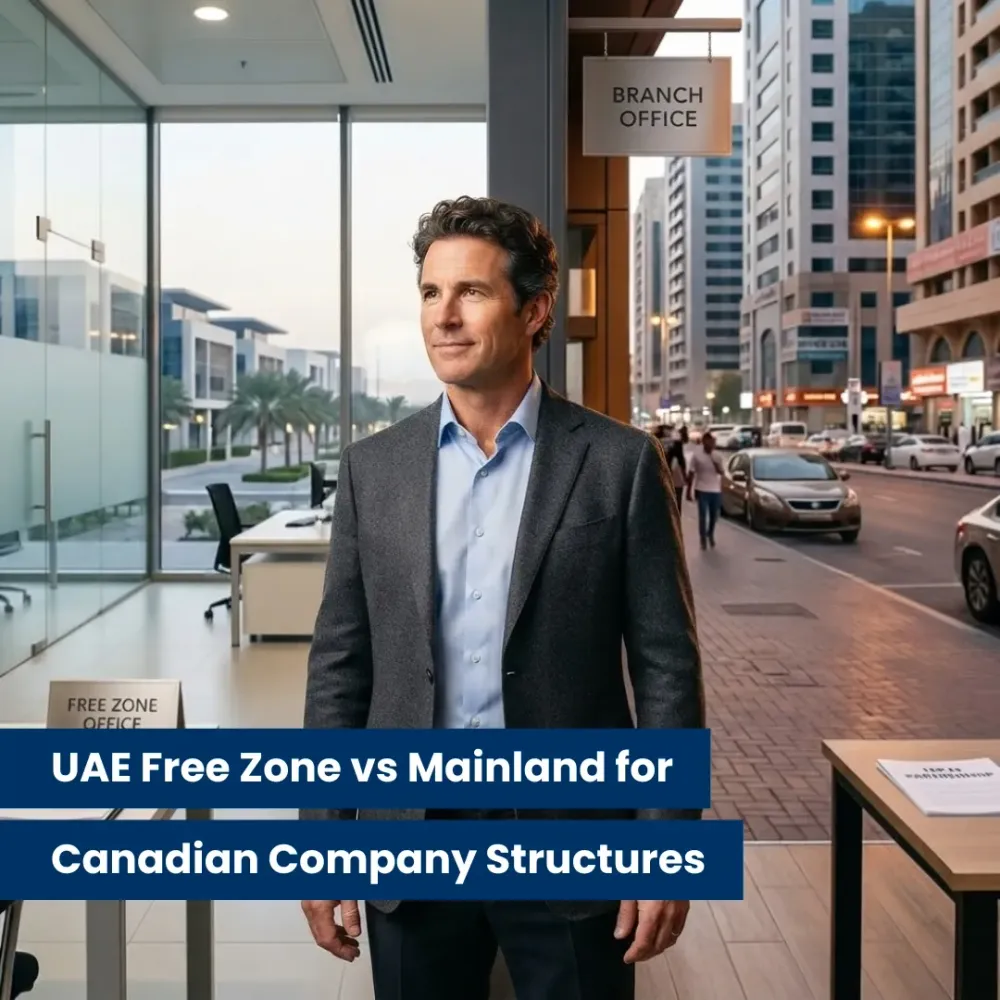 UAE free zone vs mainland comparison
