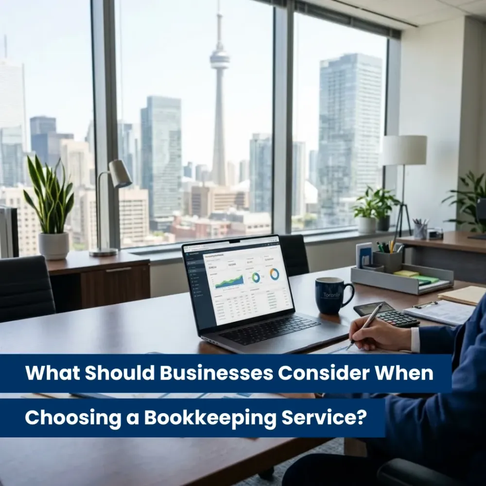 What Should Businesses Consider When Choosing a Bookkeeping Service?