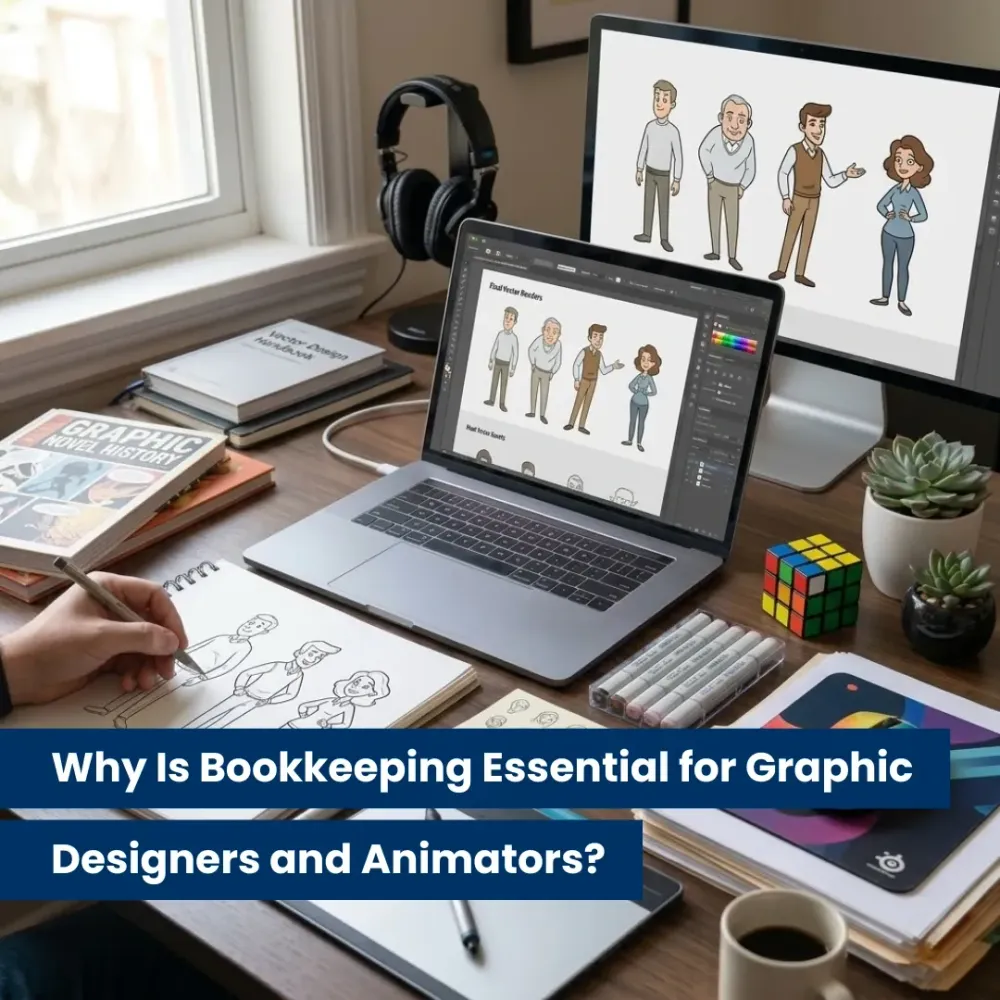 Why Is Bookkeeping Essential for Graphic Designers and Animators?