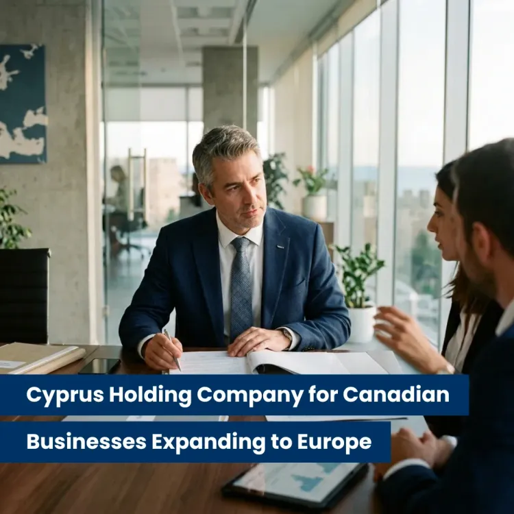 Cyprus holding company for Canadian businesses